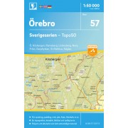 57 Örebro Sverigeserien 1:50 000